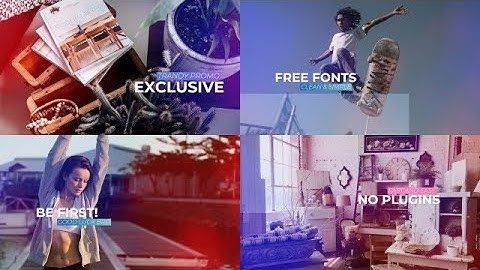 Dynamic Opener Slideshow. Intro Logo. Premiere Pro Templates