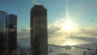 Frozen Lake Michigan Timelapse