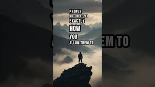 How to earn ultimate Respect from people.#respect #selfvalue