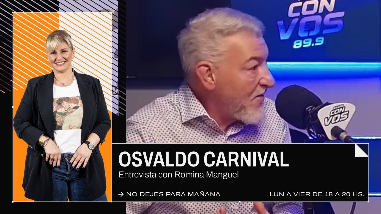 Osvaldo Carnival, Pastor Fundador de la Catedral de la Fe, en 'No dejes para mañana'