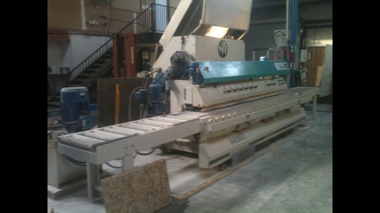 2006 SASSO TE RCM MULTI-HEAD EDGE POLISHER