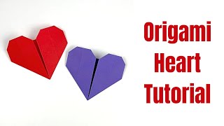 Origami Heart Tutorial