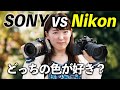 SONY vs Nikon|色味は本当に違う?同じ条件で撮り比べて徹底検証