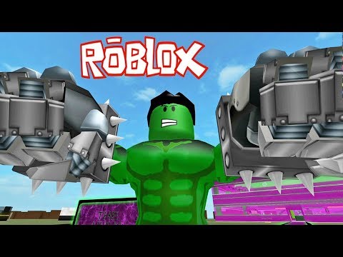 Roblox The Hulk Super Hero Tycoon Roblox Gameplay - the hulk game roblox