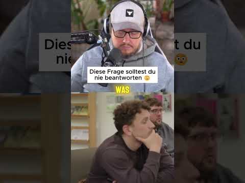 Diese Frage solltest du nie beantworten 🤨 #dekarldent #twitch