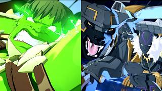Hulk &amp; Black Panther Official Reveal Character Trailer - MARVEL Tokon Fighting Souls