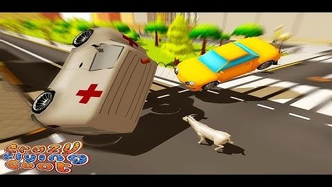 Crazy Flying Goat Simulator 3D - [iOS/Android Gameplay]