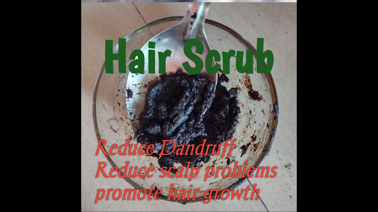 Hair scrub for Reduce Dandruff and Reduce Scalp problems, Promote hair