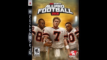 PS3 - All*Pro Football 2K8🏈💥