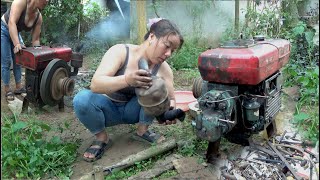 Part 2 of repairing and restoring Diesel locomotives was too simple for her