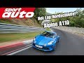 Alpine A110 HOT LAP Nordschleife 8:03 min | sport auto