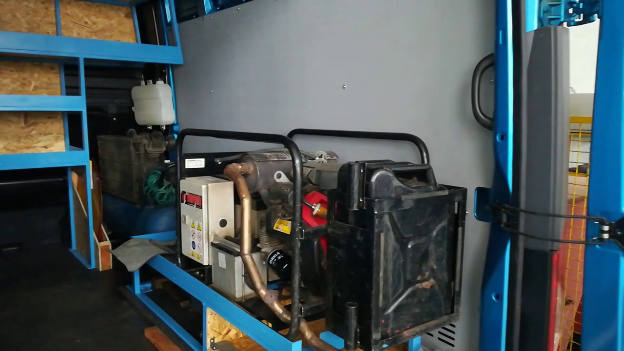 Мастерская в газель некст. - YouTube