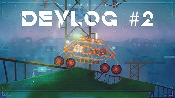 Machines builder game on top of the roofs | Mechanical Lab | Devlog#2