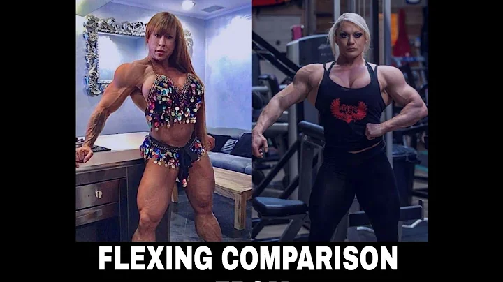 FLEXING COMPARISON FROM BARBARA CARITA IFBB PRO AN...
