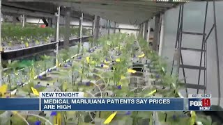 Medical marijuana patients being hit with high prices
