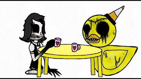 Dark Deception: Agatha and Dread Ducky tea party!