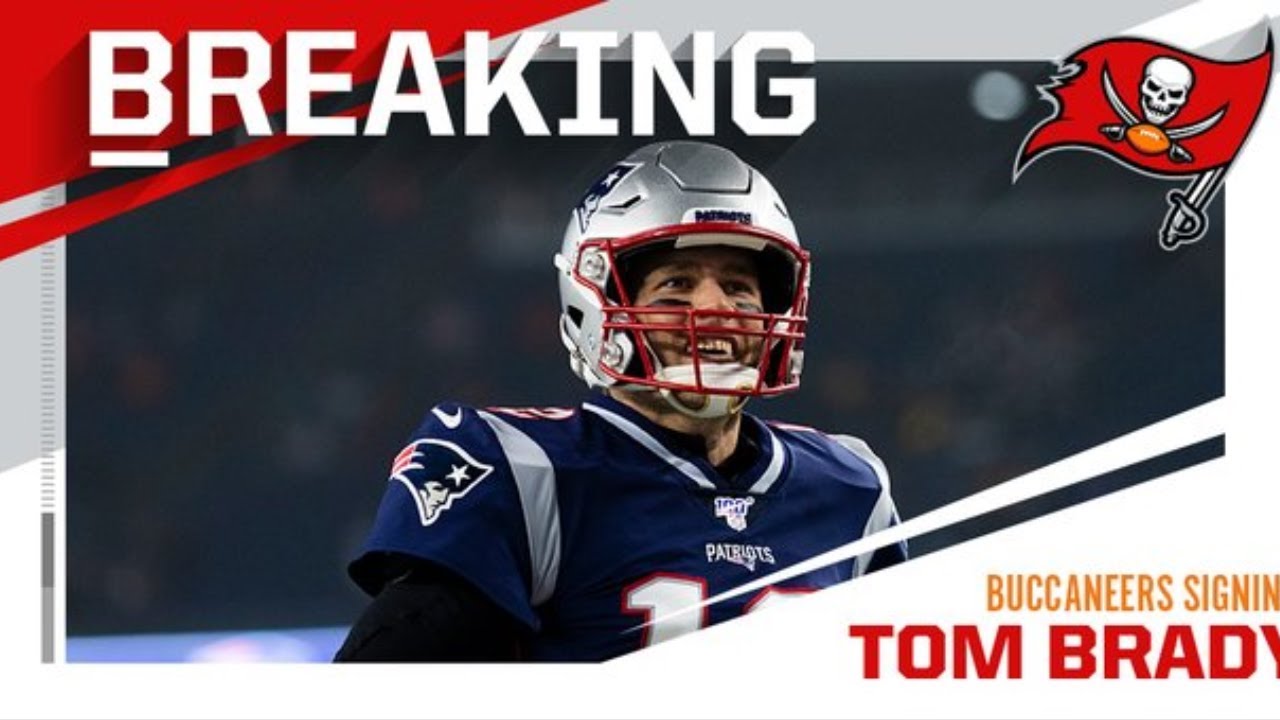 TOM BRADY SIGNS WITH THE BUCCANEERS YouTube