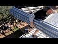 How to build a Pergola - Purlins and Roof Sheets How to build a Pergola - Purlins and Roof Sheets