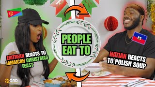 Swapping Christmas Dinners Across Cultures | People Eat To...Christmas Edition