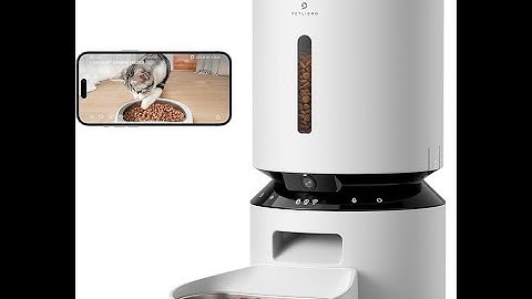 PETLIBRO Automatic Cat Feeder with Camera Review: Feeder for Cats & Dogs! 🐾📸 link in descriptoin