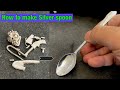How To Make Silver Spoon | Handmade Silver Spoon