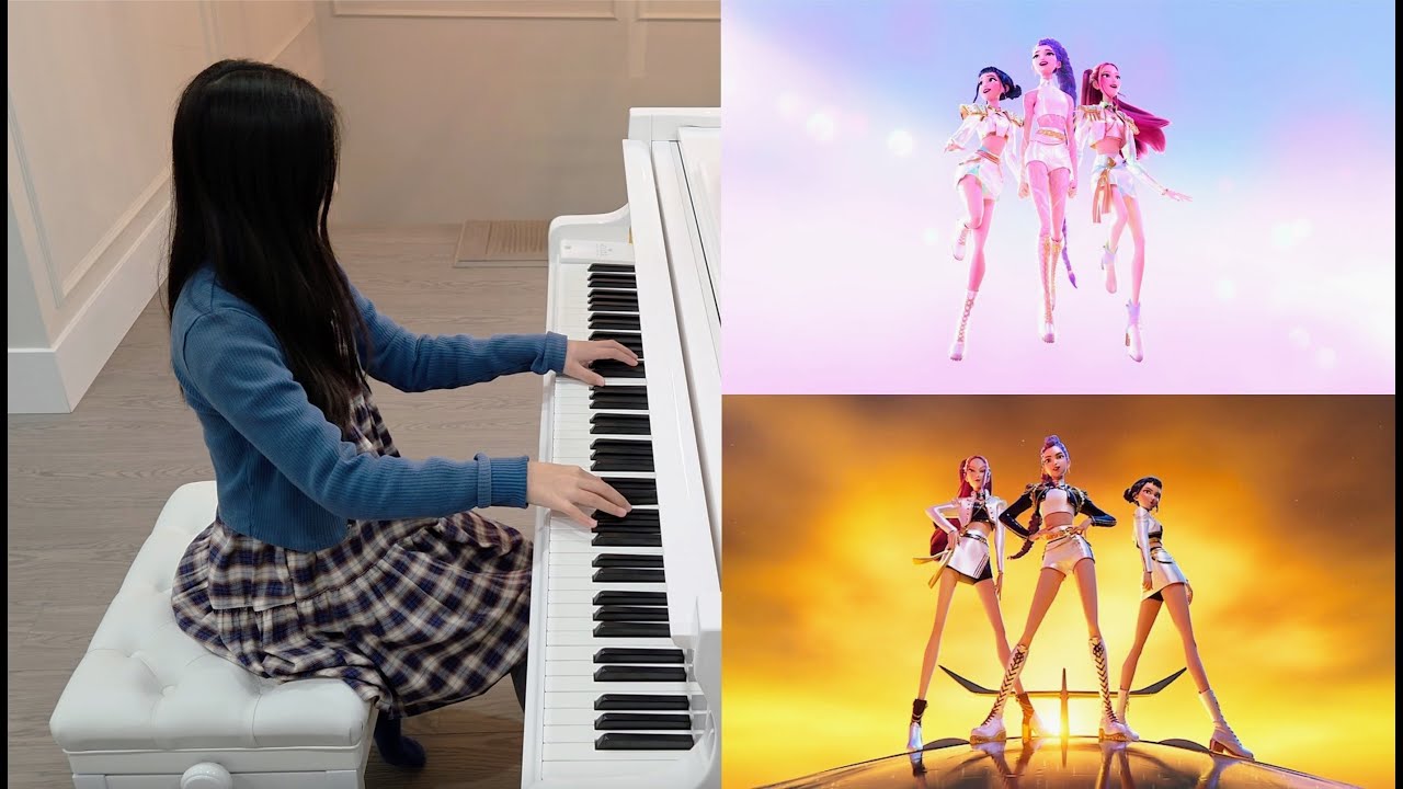 KPop Demon Hunters – Full Piano Medley | What It Sounds Like  • Golden • Soda Pop • Free • Takedown