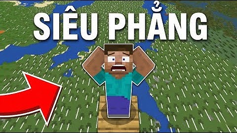 Phá Đảo Minecraft Trong Thế Giới SIÊU PHẲNG!!! | NBV MC