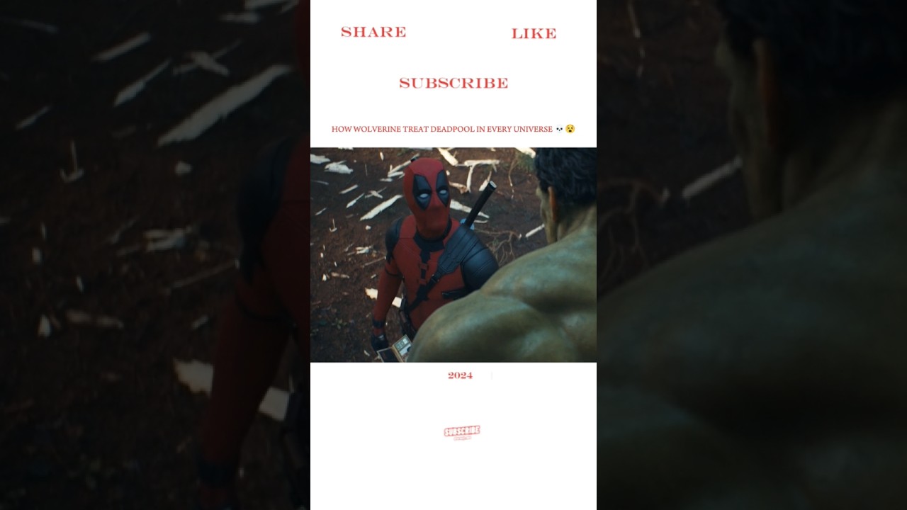 Deadpool vs Multiverse Wolwarine #shorts #2024 #avengers #marvelstudios #action #dc #dbs #mcu#movie