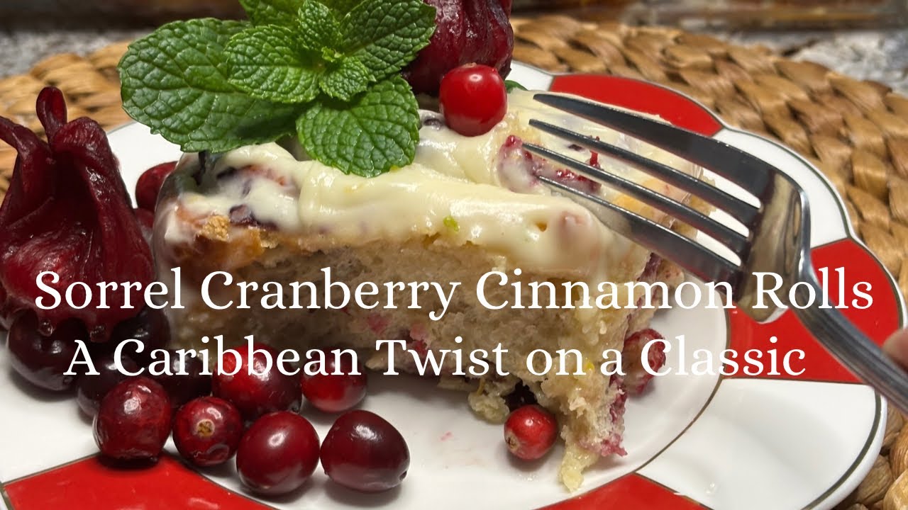 Щавель в булочках с корицей?! Карибский колорит!