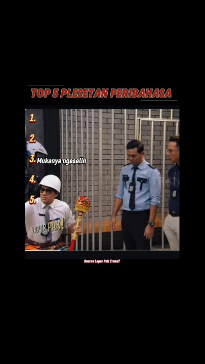 TOP 3 Moment Kocak Plesetan Peribahasa ‼️