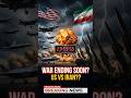 Is the US-Iran Conflict Nearing an End?
