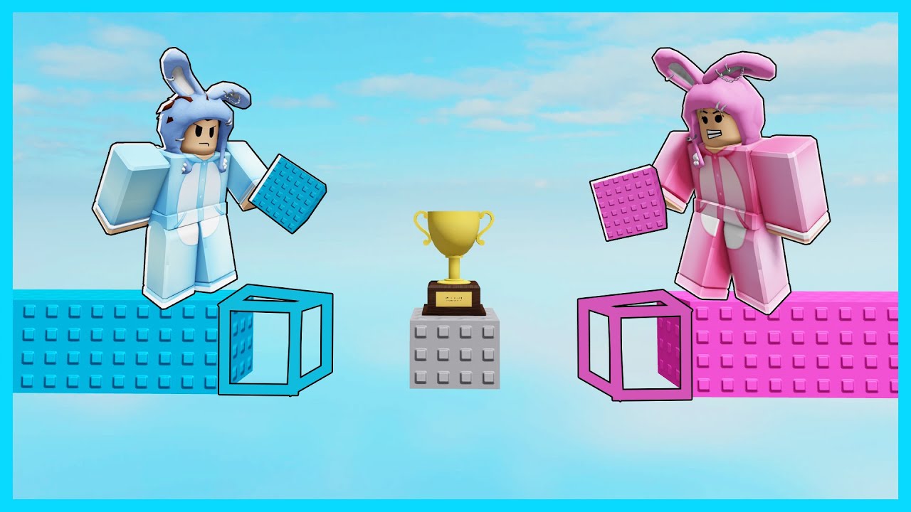 MIPAN & ZUZUZU Battle Bangun Jembatan Untuk Menang! ROBLOX