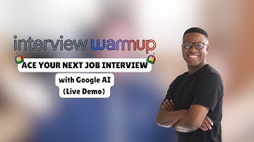 Ace your next job interview with Interview Warmup (Powered by Google AI)
