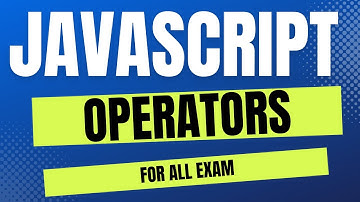 JavaScript Full Course Class:6 | O Level Live Class M2R5 | Operator in javascript - newideasyt