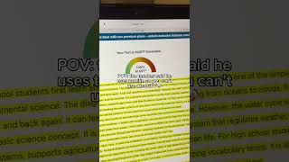 The best hack for students tbh #chatgpt #bypassai #aihumanizer #essaytips #studyhacks