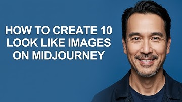 How to Create 10 Look Like Images on Midjourney - KevinHowTo