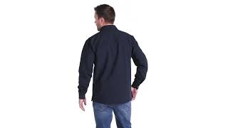 CornerStone Mens Snap Down Soft Shell Shirt Jacket CSJ73 screenshot 5