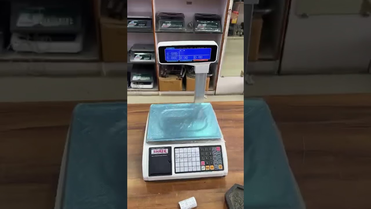 Shree Bill printing weight scale 35 kg