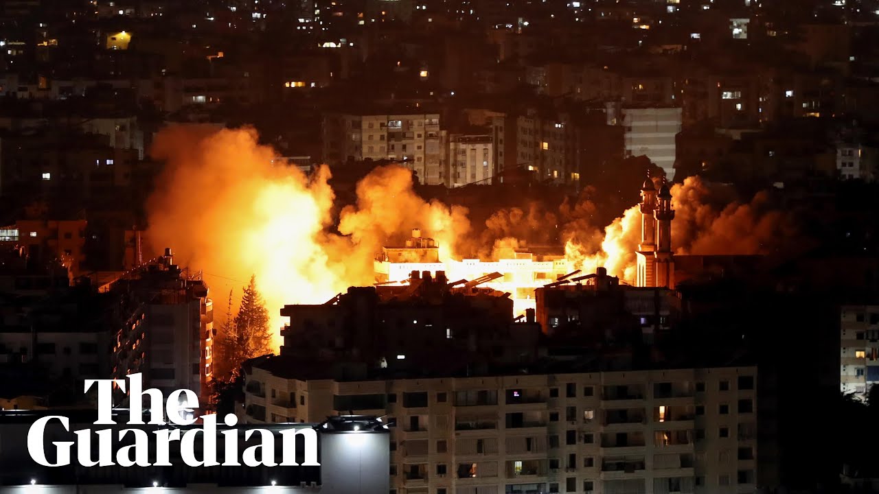 Explosions heard in Beirut as Israel carries out airstrikes