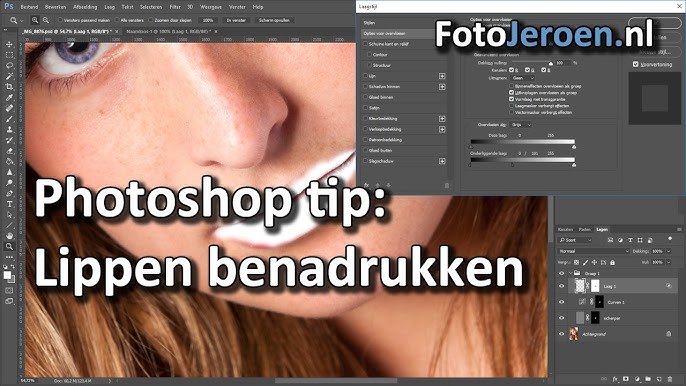 Smart Sharpen In Photoshop (Dutch) - Youtube