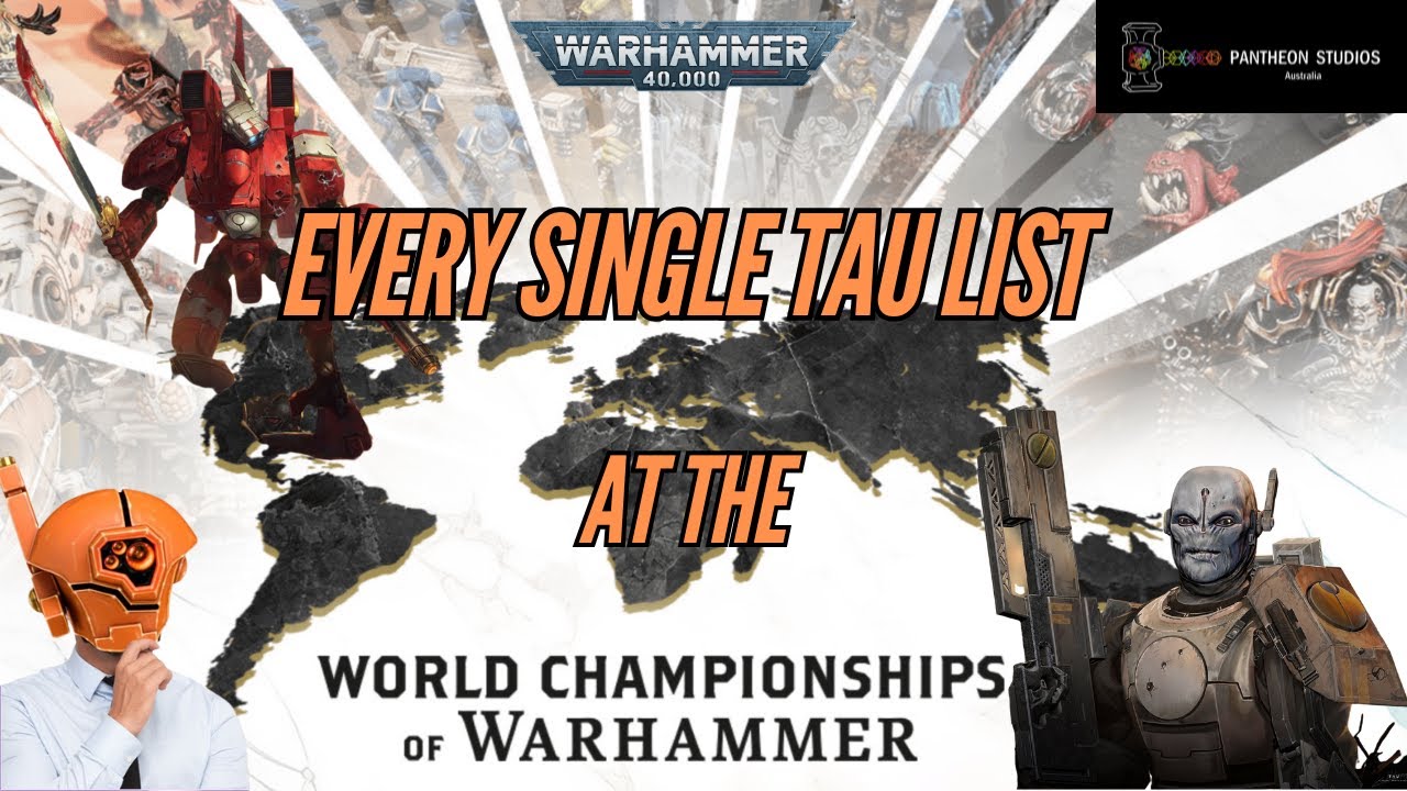 Reviewing the best and brightest Tau players lists - World Championship of Warhammer 2025