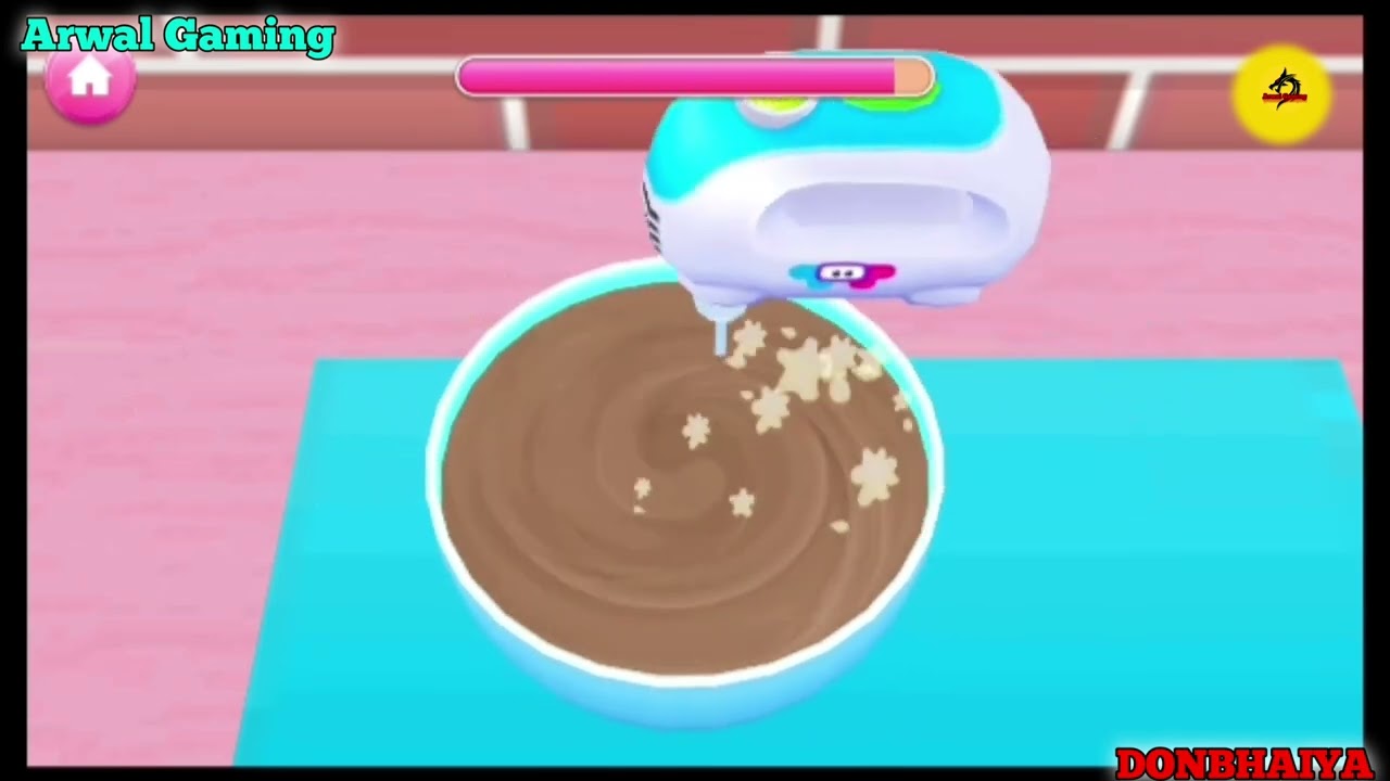 cake making game 