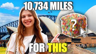 I travelled across the world just to do THIS