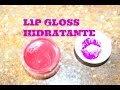 DIY LIP GLOSS  LABIAL SUPER HIDRATANTE