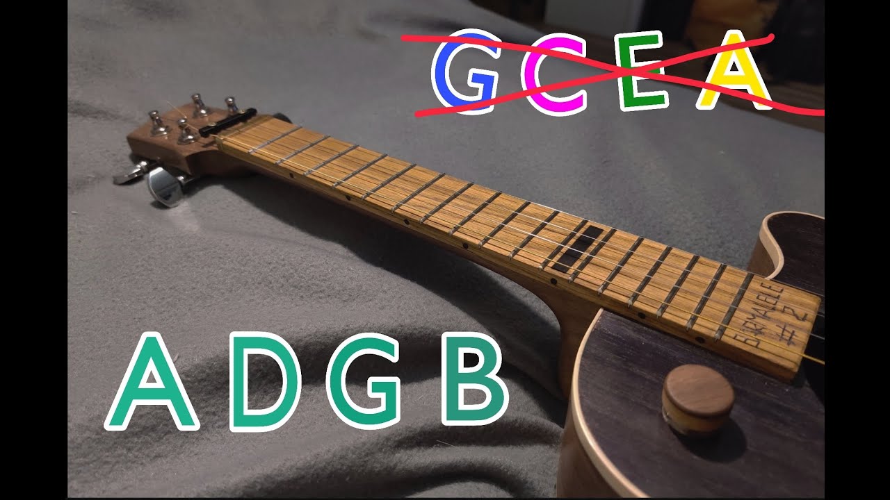 Unique ukulele DIY