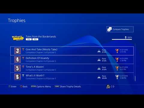 My Trophy Collection PS4 - First 10 Platinum's!