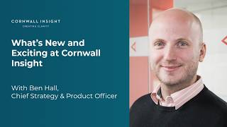 Ben Hall | Chief Strategy & Product Officer at Cornwall Insight | New Service Updates screenshot 3