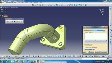CATIA  V5  SURFACE DESIGN TUTORIAL