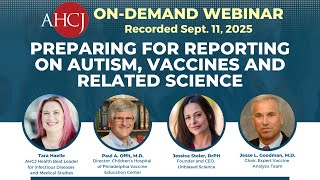 Preparing for reporting on autism, vaccines and related science | AHCJ webinar