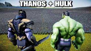 ALLIANCE OF HULK & THANOS VS STAR WARS ARMY | Ultimate Epic Battle Simulator 2 | UEBS 2